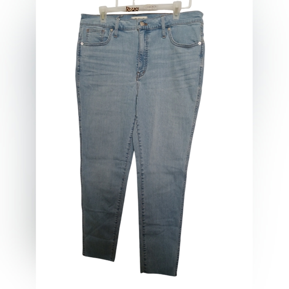 Madewell Women’s 10" High-Rise Skinny Crop Jeans in Horne Wash size 32/14  NWT